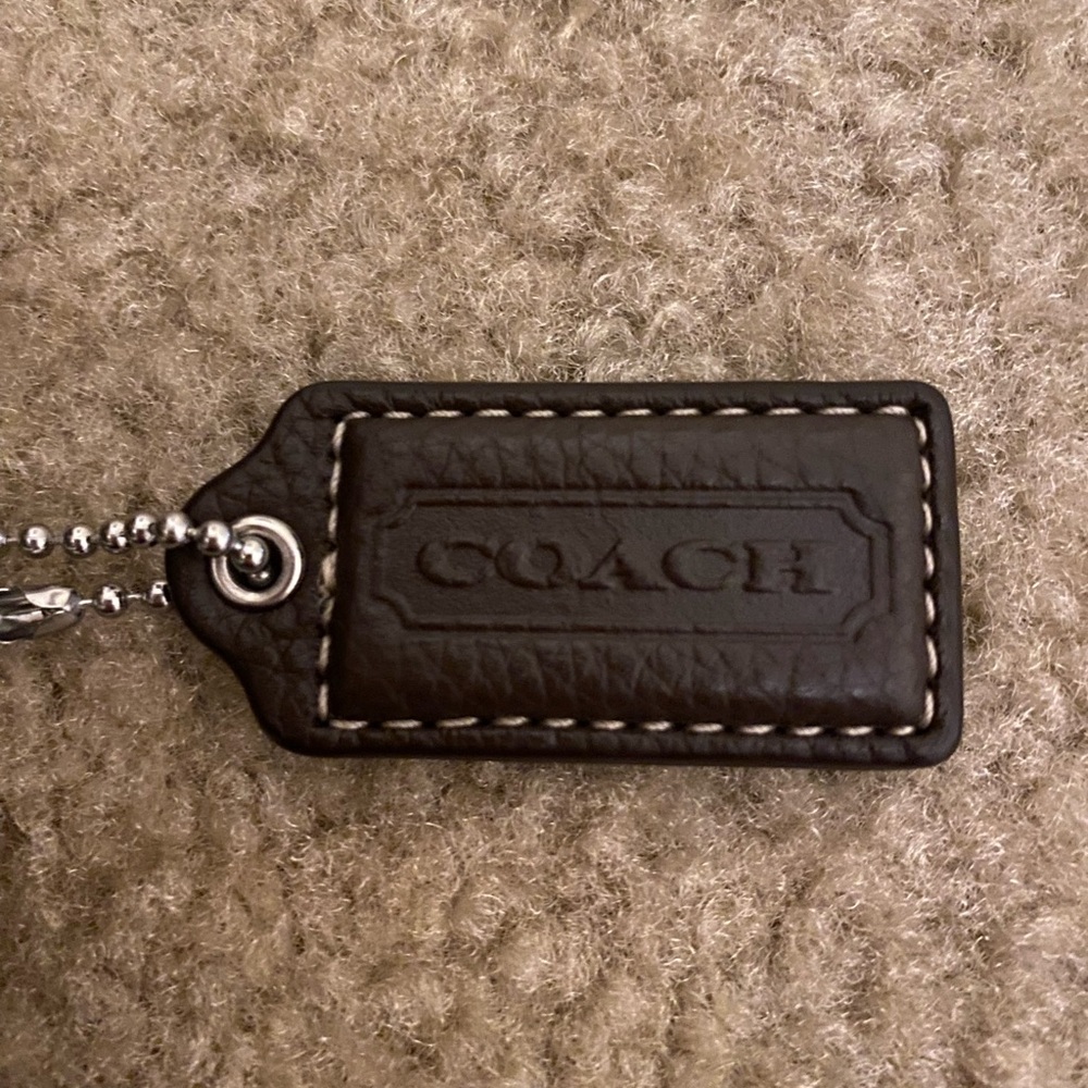 Coach Brown Leather Shoulder Bag with Hobo Silhouette - Picture 16 of 16